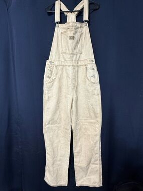 Levi’s Vintage Classic Cream Women's Denim Overalls